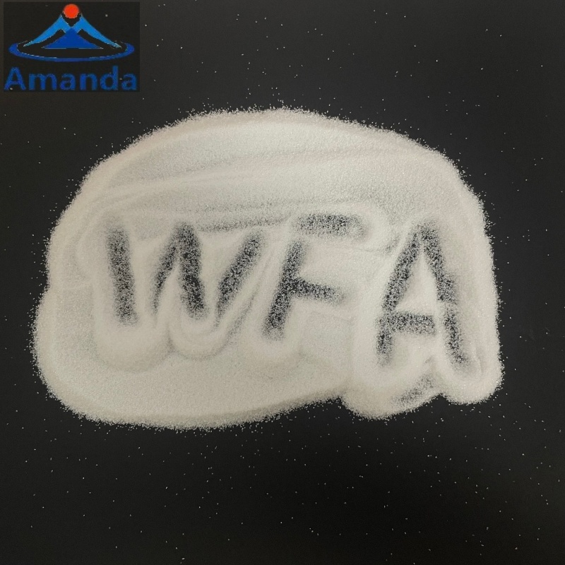 Белый плавленый глинозем WFA для огнеупорного материала в Китае
